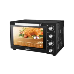 Kodtec Electric Oven – 1600W High Power Heating System, 45L Large Capacity, Baking, Roasting & Grilling Function, Adjustable Temperature Control with Timer, Family Size Heavy Duty Kitchen Oven KT-3845