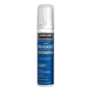 Faith Kirkland Minoxidil Men's 5% Topical Aerosol Foam - Hair Regrowth Treatment, 60ml, Clinically Proven to Help Regrow Hair.