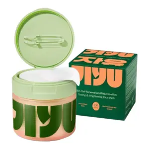Faith Jiyu Toner Pads，Korean Face Toner Pads 100PCS, Brightening & Hydrating Exfoliating With Antioxidants, Gentle Toning & Smoothing Skincare for Daily Use
