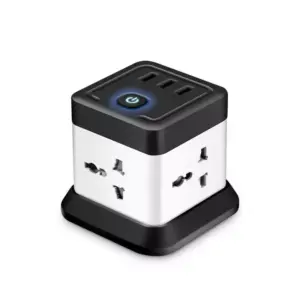 Kodtec Extension Socket 4-Way 3USB Ports KT-1534UET