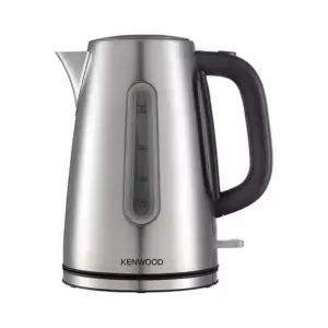 Kenwood Jug Kettle 1.7l Steel with Water Guage 3000w Zjm11.000ss - Automatic Shut Off Boil Dry Protection With Indicator Automatic Lid Opening 1.7L Max Capacity