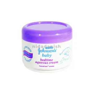 Johnson and Johnson Johnsons Baby Aqueous Cream, Bedtime Cream, 24hour Moisture Care, Lavender 250ml 4458