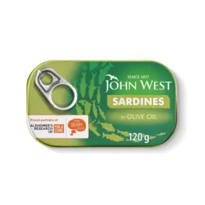 John West Sardines in Olive Oil 120g (Pack of 12pcs)