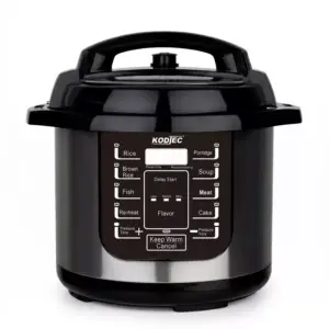 Kodtec Digital Electric Pressure Cooker Multi-Functional Smart Cooker 6.0L, Professional 12-in-1 Nutrient-Lock Programmable Cooker KT-166DEP