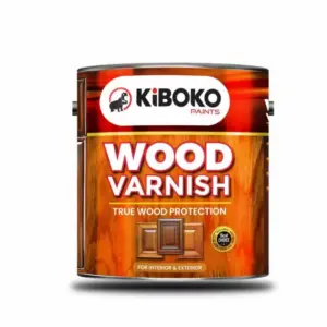 Kiboko Paints Kiboko Wood Varnish (Gloss Finish) Wood Finishers 4L Pack of 4