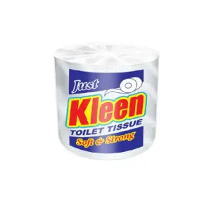 Velvex Kleen Toilet Tissue Rolls White Pack of 40