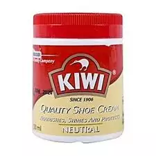 Kiwi Quality Shoe Cream Neutral for Shine and Water Protection 150ml (Pack of 24pcs)