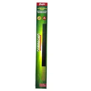 Kingtox Mosquito Coil Incense Stick Box, Smoke-Free, Black