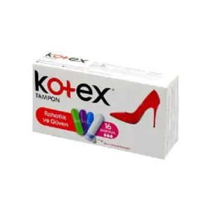 Kotex Tampons Normal 16 (Pack of 12)
