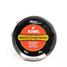 Kiwi Quality Shoe Polish Black for Shine and Water Protection 40ml (Pack of 144pcs)