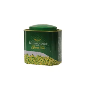 Green Label Kilimanjaro Green Tea Tin 125g KL019 (Pack of 12)