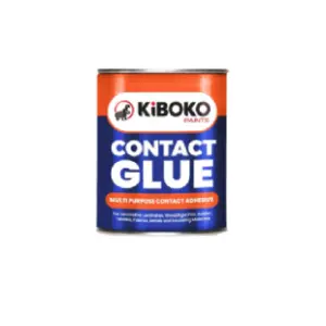 Kiboko Paints Kiboko Contact Interior Glue Metal Tin 500ml Pack of 6