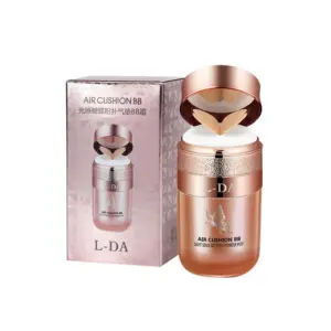 Faith L-DA Air Cushion BB Cream - Butterfly Air Cushion Puff, Long-Lasting Waterproof Moisturizing Concealer, 30ml Foundation with Oil Control.