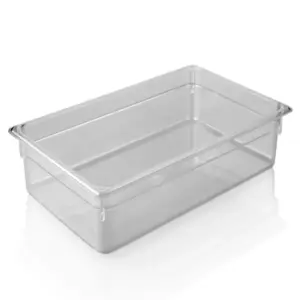 Kapp Polycarbonate Gastronom Pan Clear 1/1 100mm Commercial Horeca Use KAPP52