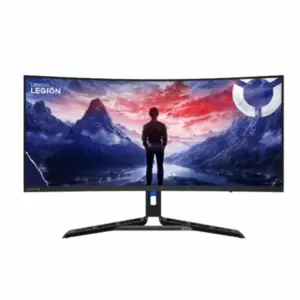 Lenovo Lenovo Legion 34" Ultrawide Monitor VA Curved WQHD 180Hz - LED, 3440x1440 Resolution, Curved Display, Swivel, and Lift Stand R34w-30