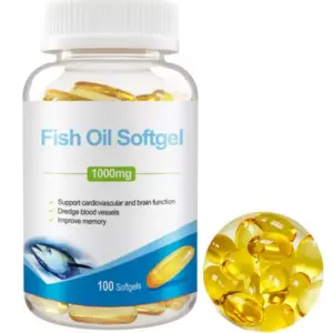 Faith Lecareph Omega 3 Fish Oil Softgel Capsules 1000mg 100 Capsules for Memory, Eyesight & Joints