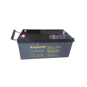 Generic Koyama AGM VRLA Deep Cycle Battery 12V, 260Ah, DC260-12