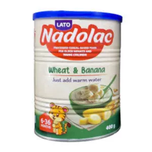 Lato Milk Lato Nadolac Wheat and Banana 400g (Pack of 12Pcs)