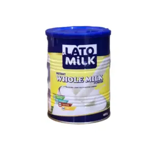 Lato Milk Lato Whole Powdered Milk 400g Tin (Pack of 12Pcs)