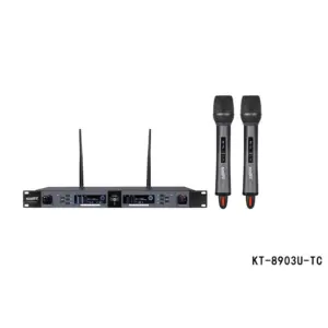 Kodtec Wireless Microphone Rechargeable with Travel Case KT-8903U-TC