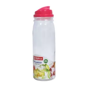 Lionstar Fridge Bottle 1200ML Fusia L-27 Water Bottle Tight Lid Easy To Clean With BPA Free Plastic