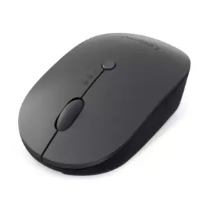 Lenovo Multi-Device Wireless Mouse (X9 Edition) with AI Now Button, Qi Wireless Charging, 2400 DPI, Thunder Grey 4Y51R29290