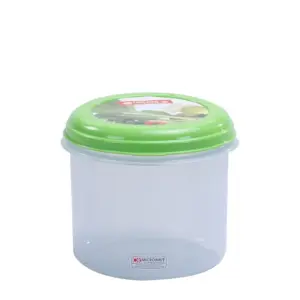 Lionstar Plastic Sealware Vitto 3L Vt-16 Plastic Round Containers Storage Air Tight Space Saving BPA Free