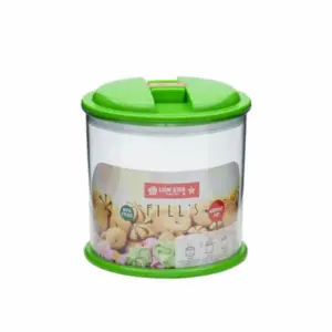 Lionstar Storage Plastic Jar 1750ML Fill's Pot 900 PT-37 Air Tight Container & Storage Space Saving Box BPA Free