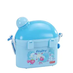 Lionstar Lunch Box Rodeo School Box SB-22 Kids Meal Box Tiffin Box, Leak Proof Plastic Lunch Box BFA Free