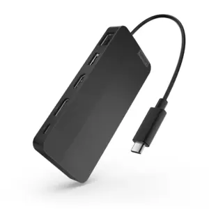 Lenovo USB-C Dual Display Travel Dock with 100W Power Adapter, 4K Support, 7-in-1 Connectivity, Eclipse Black 40B90100UK