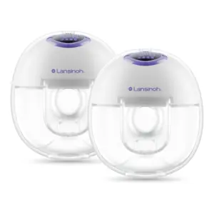 Lansinoh Double Wearable Breast Pump – Hands-Free, Quiet & Efficient Pumping for Busy Moms