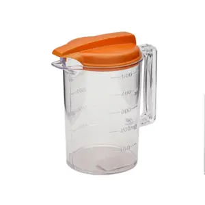 Lionstar Measuring Jug 0.5L GL-28 Plastic Jug Beaker with Handle Easy Pouring
