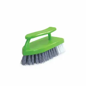Lionstar Livina Tile Brush 160MM BR-2 Hygienic Cleaning Kitchen Brush with Handle For Sink & Kitchen Hard Bristle