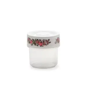 Lionstar Storage Plastic Jar Ø Ø 120 x H 125MM Snack Pot 101 PT-7 Tight Container & Storage Space Saving Box BPA Free