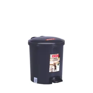 Lionstar Dustbin 5L Round Step C-12 Kitchen Trash Bin, Trash Can, Stain Resistant Garbage Bin For Home & Kitchen