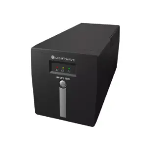 LightWave Line Interactive Smart Backup Offline UPS 1500VA with Automatic Voltage Regulation, Single Phase LW 1500VA