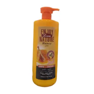 Lonni Cosmetics Lonni Nature Honey 2-in-1 Shampoo + Conditioner - 1380ml, Perfectly Designed for Dry and Damaged Hair, Nourishes and Restores Shine.