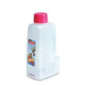 Lionstar Fridge Bottle 2.3L Flower Cool Bottle F-2 Plastic Juice Bottle Water Bottle With Lid BPA Free