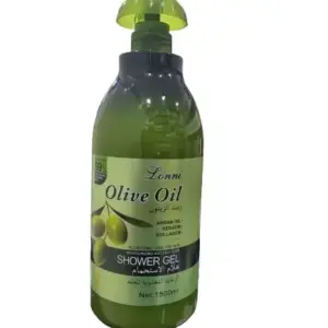 Lonni Cosmetics Lonni Olive Oil Shower Gel 1500ml - Cleanses, Nourishes, and Moisturizes for Soft, Smooth, and Naturally Glowing Skin.