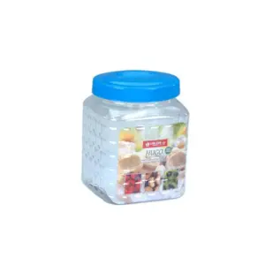 Lionstar Storage Square Jar 3L Hugo PP-50 Plastic Containers & Storage Space Saving Box BPA Free
