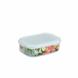 Lionstar Plastic Sealware 370ML SW-30 Plastic Rectangle Containers Storage Air Tight Space Saving BPA Free