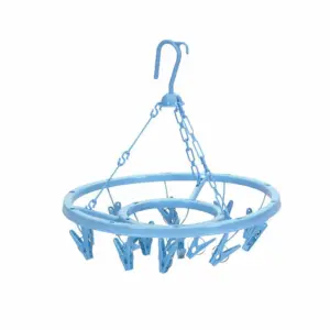 Lionstar Cloth Hanger Ø 365 x H 310 MM Roundy GB-5 Cloth Dryer With Pegs Space Saving Hooks Garment Laundry Drying Rack