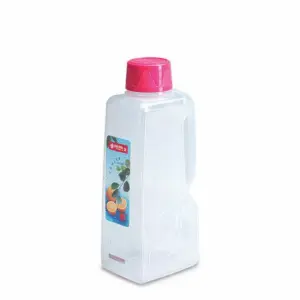 Lionstar Fridge Bottle 2L Flower Cool F-1 Plastic Juice Bottle Water Bottle With Lid BPA Free