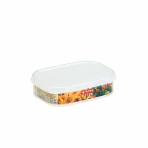 Lionstar Plastic Sealware 230ML SW-29 Plastic Rectangle Containers Storage Air Tight Space Saving BPA Free Food Container