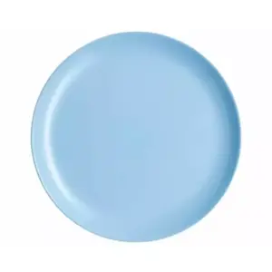 Luminarc Diwali Dinner Plate 27cm Light Blue P2015 (Pack of 6pcs)