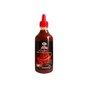 Lucky Family Sriracha Hot Chilli Sauce 483g (Pack of 12pcs)