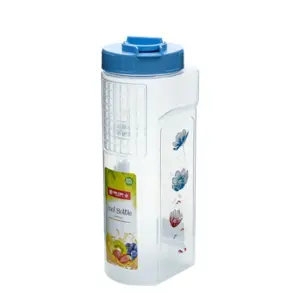 Lionstar Fridge Bottle 2L Jumbo Cool J-2 Natural BPA Free Eco Friendly, Reusable Refillable Water Bottles for Juicing & Water