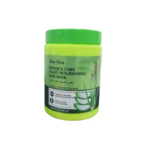 Lonni Cosmetics Lonni Aloe Vera Repair & Care Light Nourishing Hair Mask 1L,  Nourishes for Abundant, Fluffy Hair While Promoting Strength and Vitality