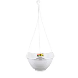 Lionstar Flower Pot No8 Clover Ø 237 x H 573MM FH-17 Hanging Planter Pot, Outdoors and Indoors Garden, Sturdy and Durable