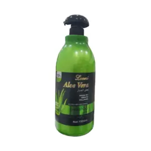 Lonni Cosmetics Lonni Aloe Vera Shampoo 1500ml - Gentle Formula for Nourishing and Hydrating Hair, Promoting Healthy Shine and Softness.